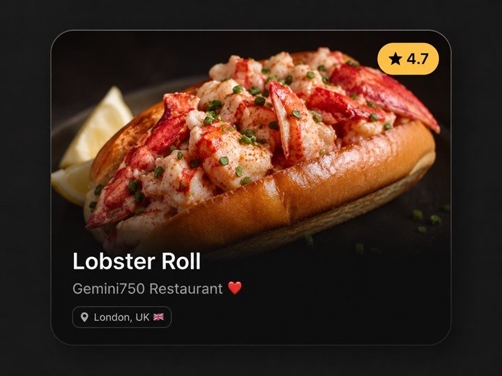 Lobster Roll — rated 4.7